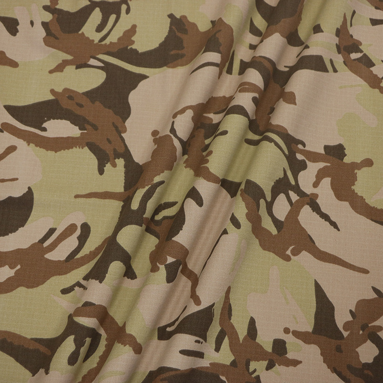 Ripstop Fabric Camo Printed Fabric For Saudi Arabian BT-322