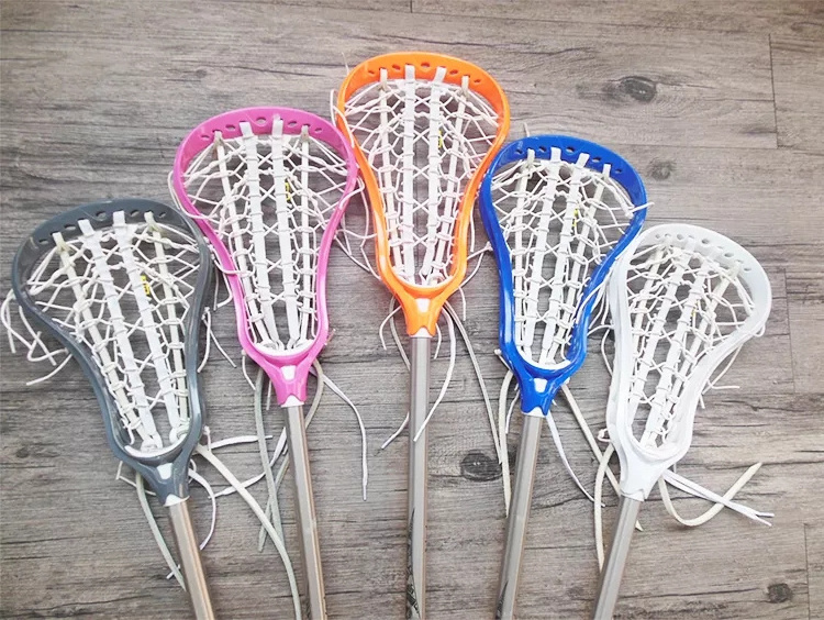 High Quality Women's complete lacrosse sticks with shaft and head made in Xiamen