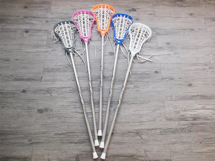 High Quality Women's complete lacrosse sticks with shaft and head made in Xiamen