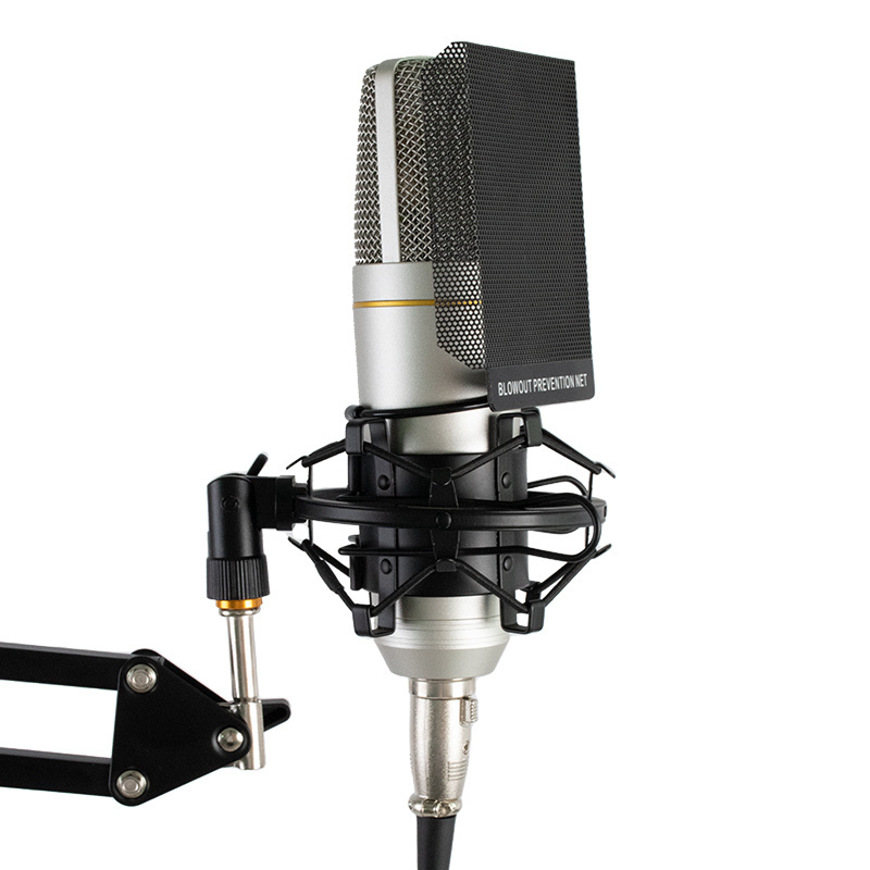 Live Streaming XLR mic voice recorder podcast Wired Dynamic Conference Condenser Professional recording studio equipment