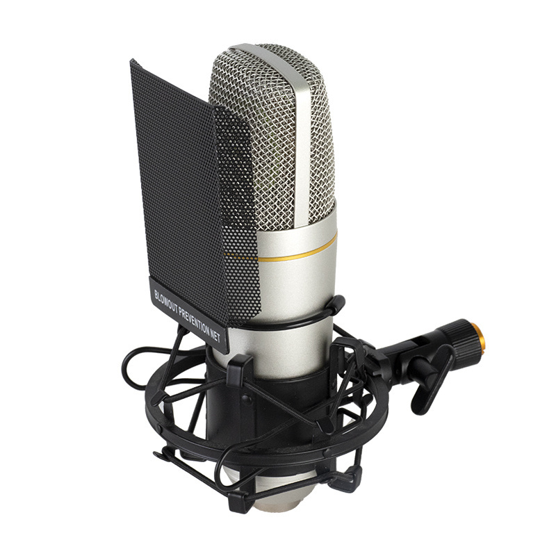 Live Streaming XLR mic voice recorder podcast Wired Dynamic Conference Condenser Professional recording studio equipment