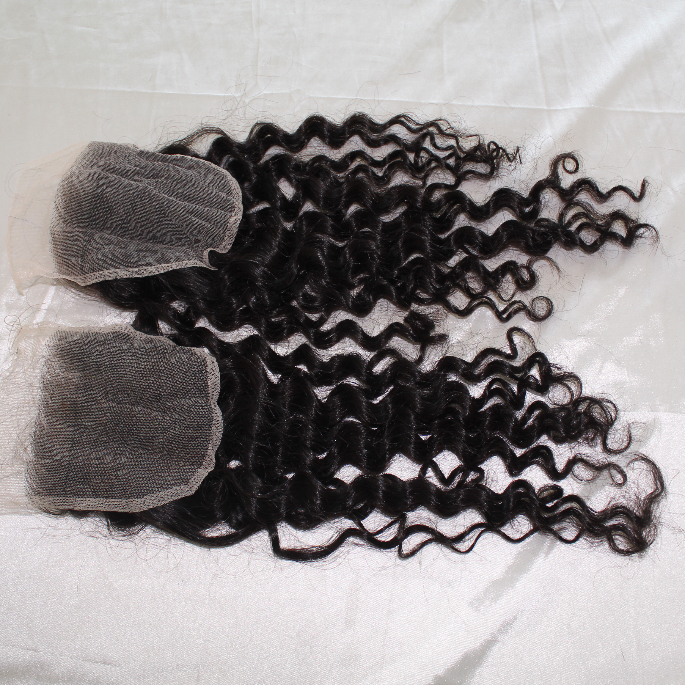 Soft deep curly closure 5x5 Vietnamese Hair, Lace Front Frontal 5X5 Closure Curl Deep Curly Wigs