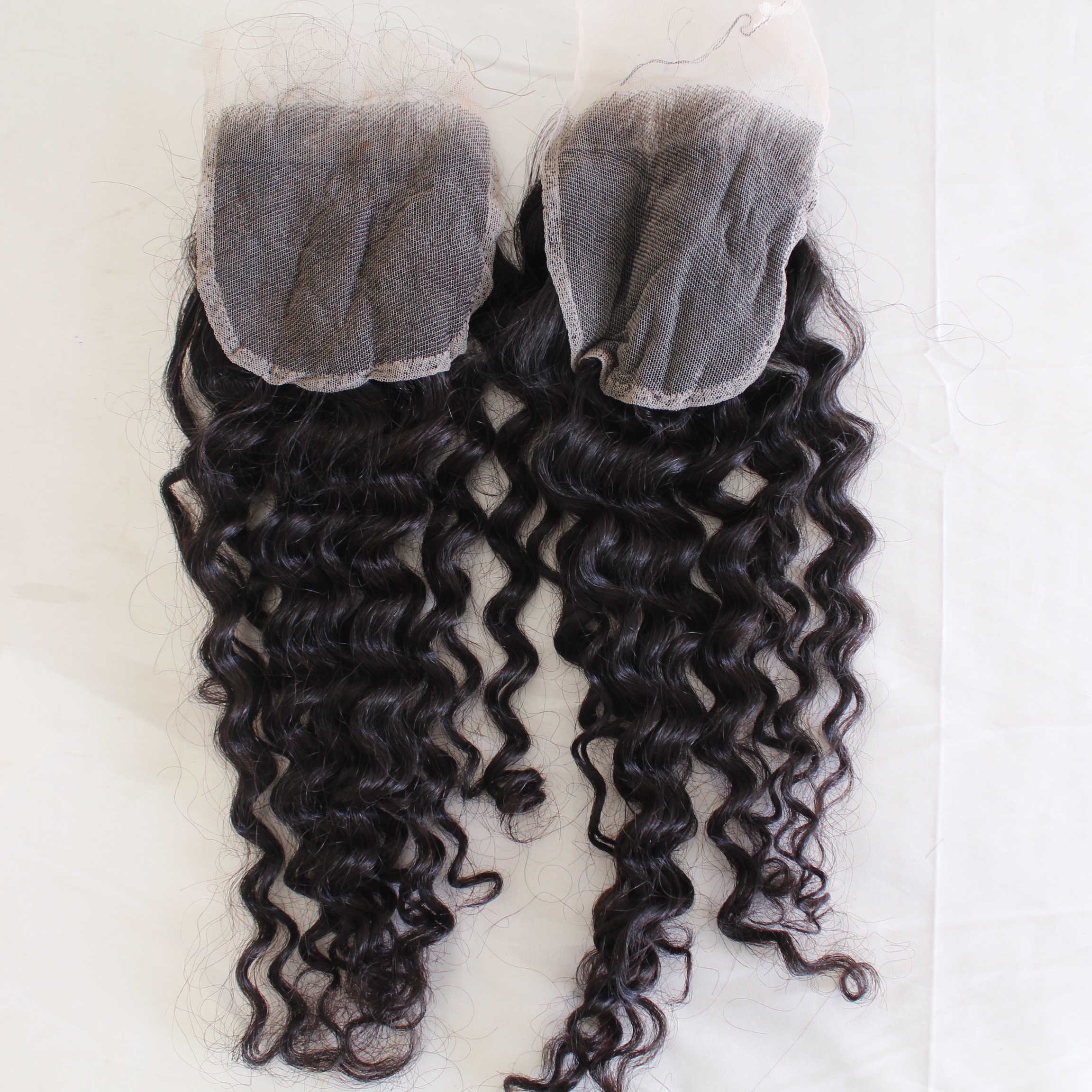 Soft deep curly closure 5x5 Vietnamese Hair, Lace Front Frontal 5X5 Closure Curl Deep Curly Wigs