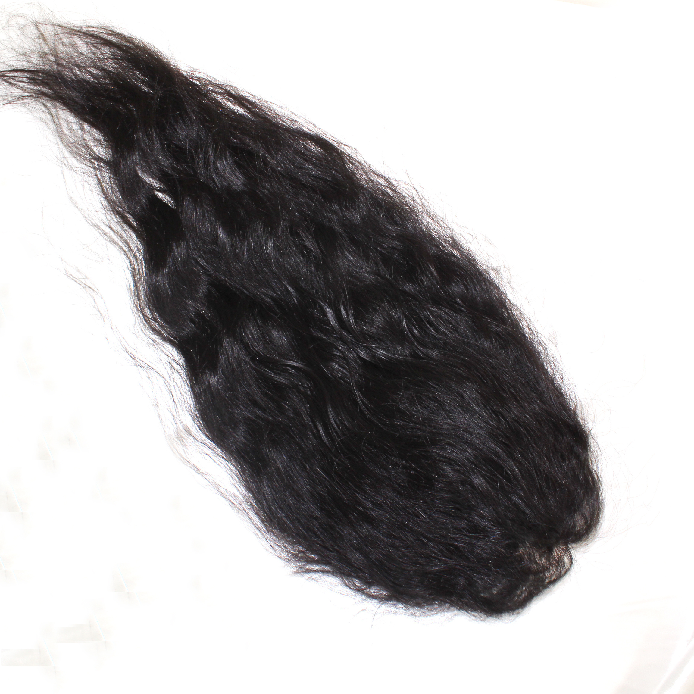 Cheap Wholesale human hair topper wig, human hair toppers natural color silk base hair toupper