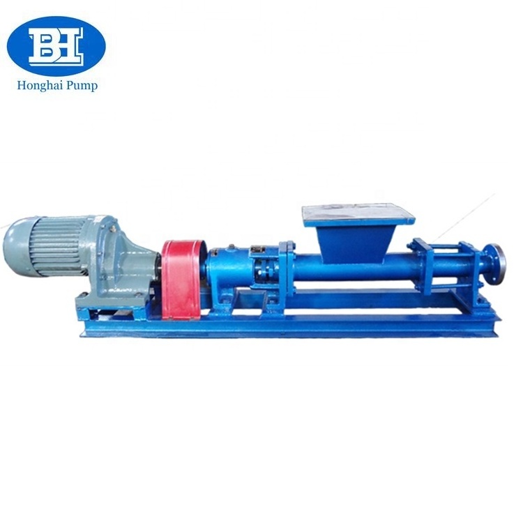 Self priming sludge oil sucking suction mono screw pump