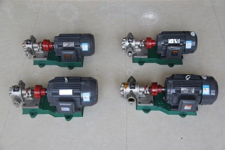 High Temperature Vegetable Oil Pump Gear Type Lube Oil Transfer Pump