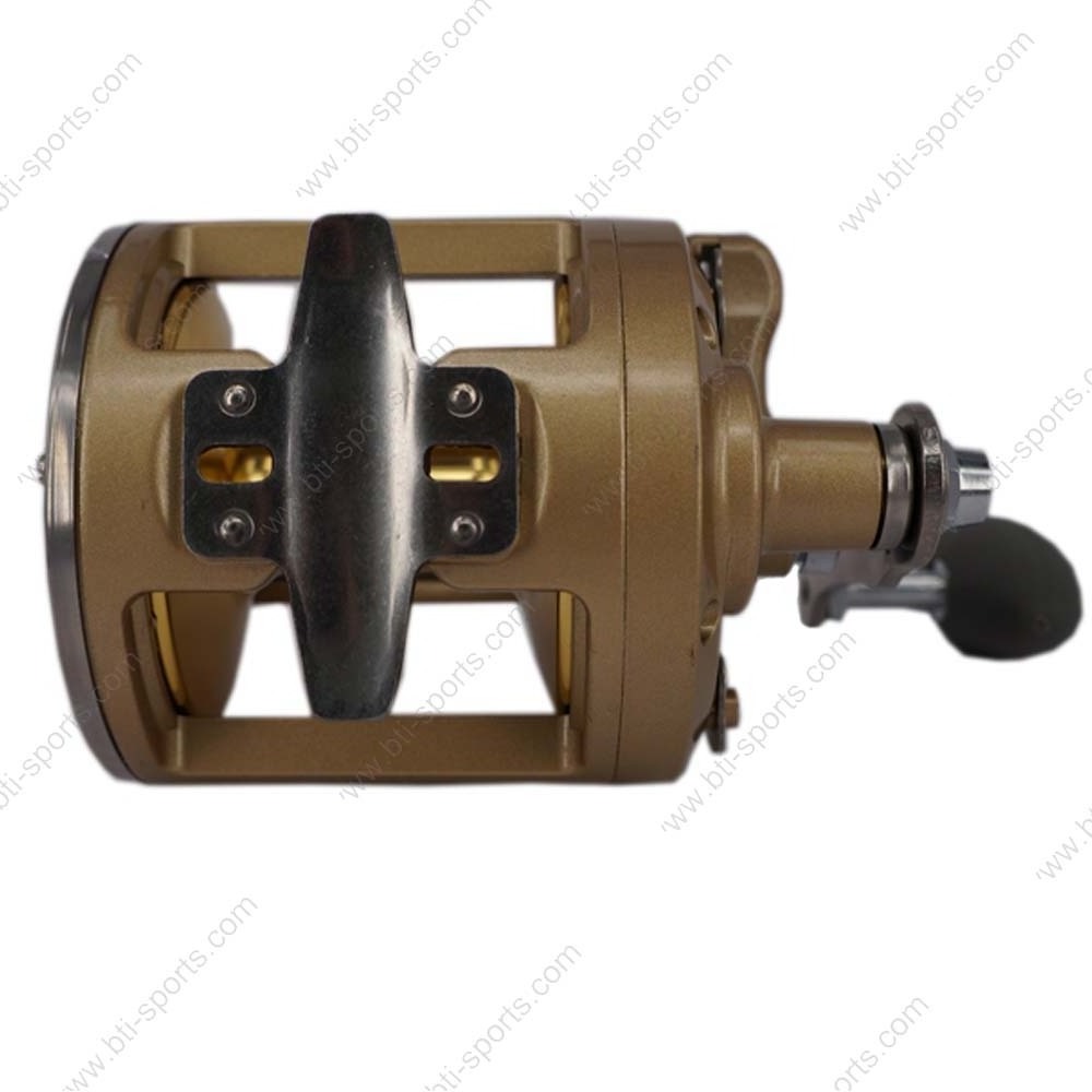 Wholesale stainless steel ball bearings aluminium spool powerful big game trolling sea fishing reels (B05)