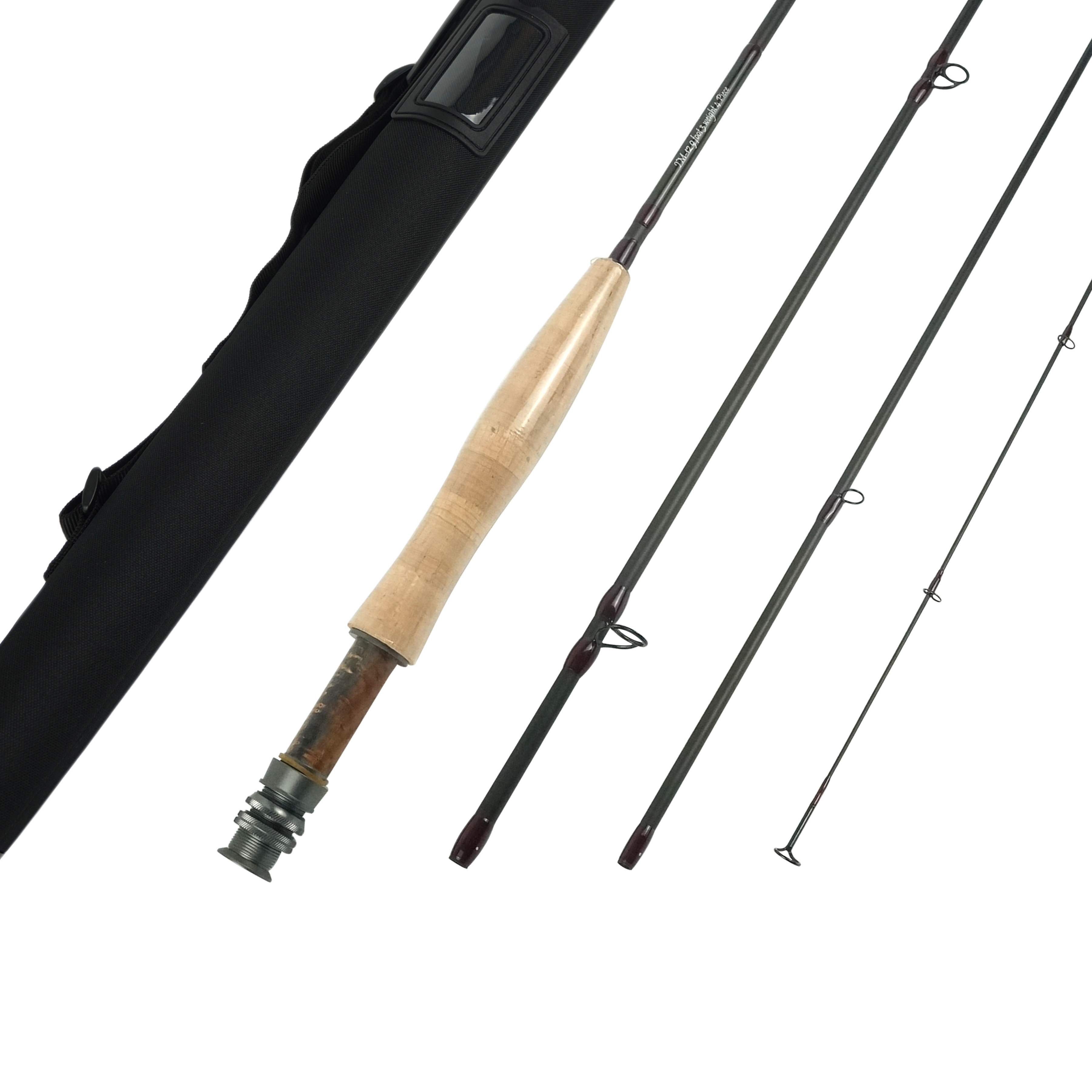 High quality 100% Japan Toary carbon 9' 4sections  IM12 fly fishing rod  (B02)