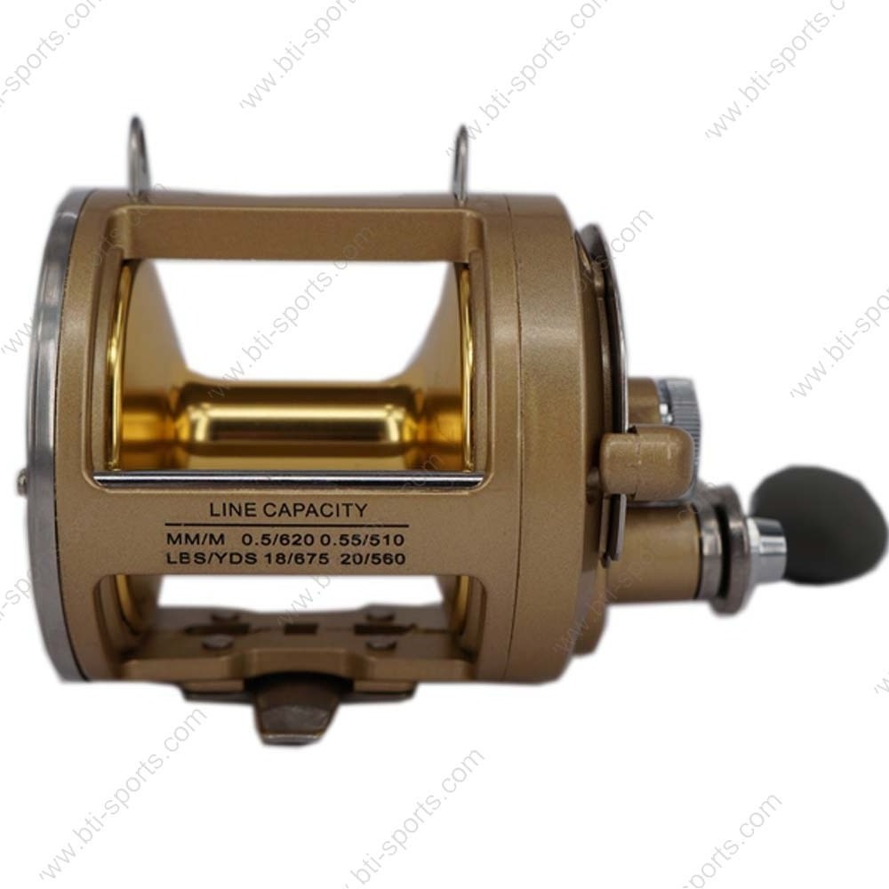 Wholesale stainless steel ball bearings aluminium spool powerful big game trolling sea fishing reels (B05)