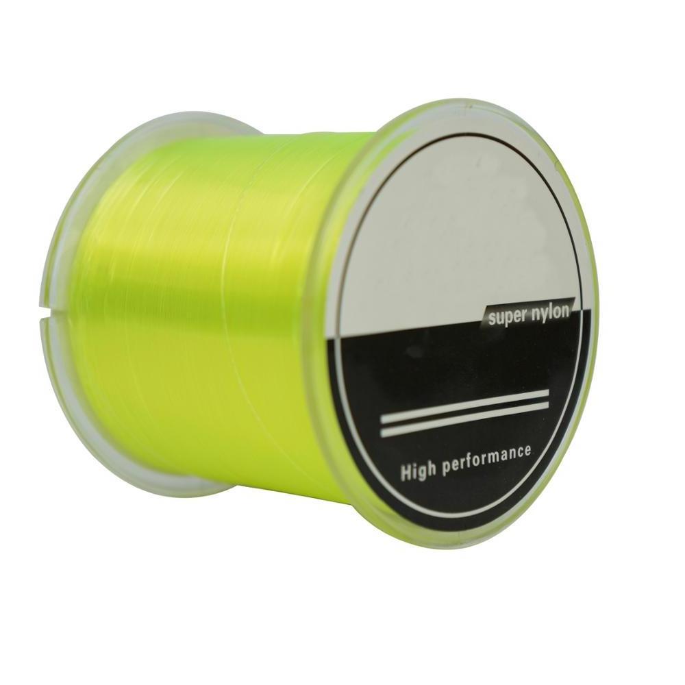 Premium Japanese Bionic 500M 547Yds Monofilament Nylon Fishing Line 2-35LB Test 7 Colors Available B10