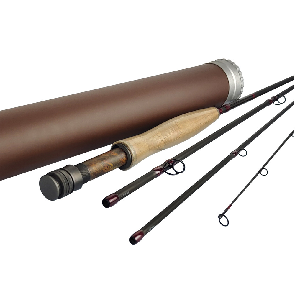 High quality 100% Japan Toary carbon 9' 4sections  IM12 fly fishing rod  (B02)