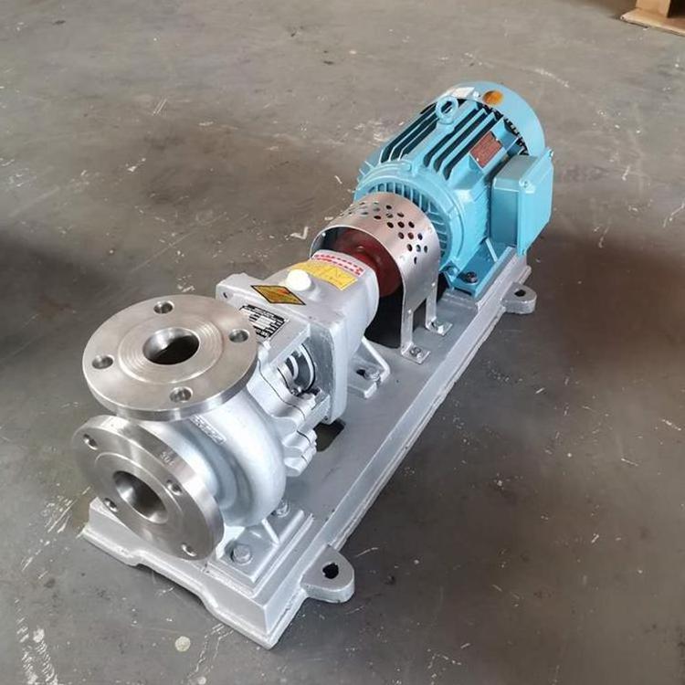 Acid and alkali liquid centrifugal pump IH stainless steel centrifugal pump