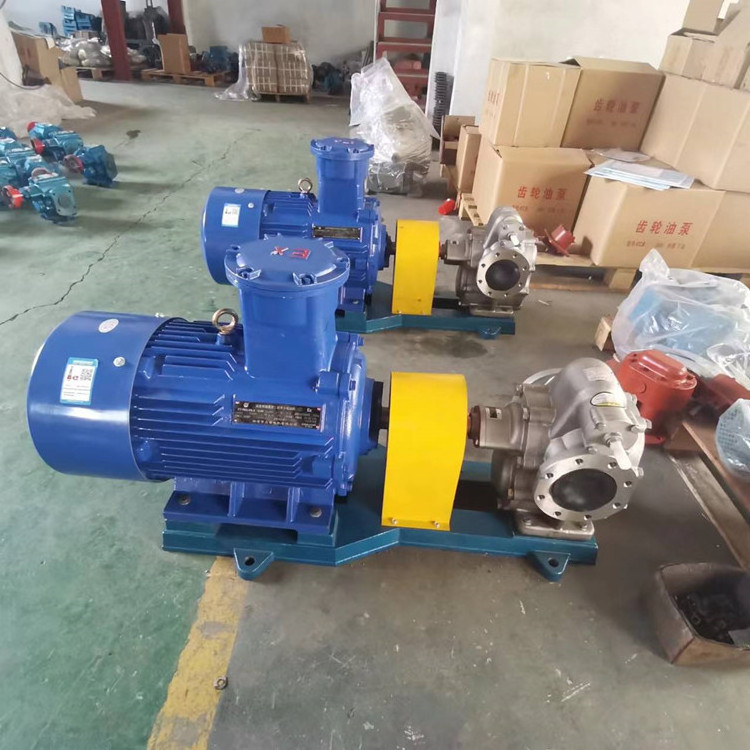 Electric Diesel Transfer Pump Gear Pumps High Pressure Gear Pump OEM Standard Gear Pumps KCB Crude Oil Centrifugal Pump 1 Years