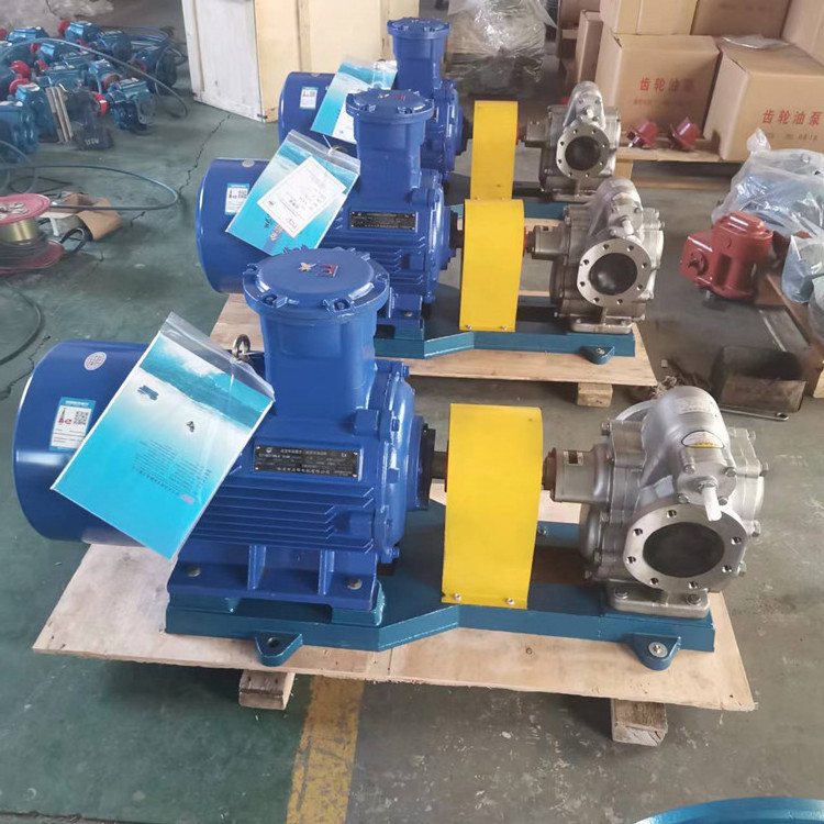 Electric Diesel Transfer Pump Gear Pumps High Pressure Gear Pump OEM Standard Gear Pumps KCB Crude Oil Centrifugal Pump 1 Years