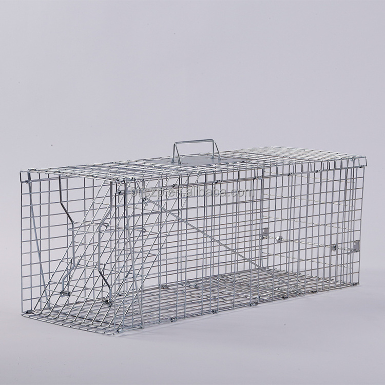 Humane rescue cage stray dog Stray cat cage trap cage with automatic lock