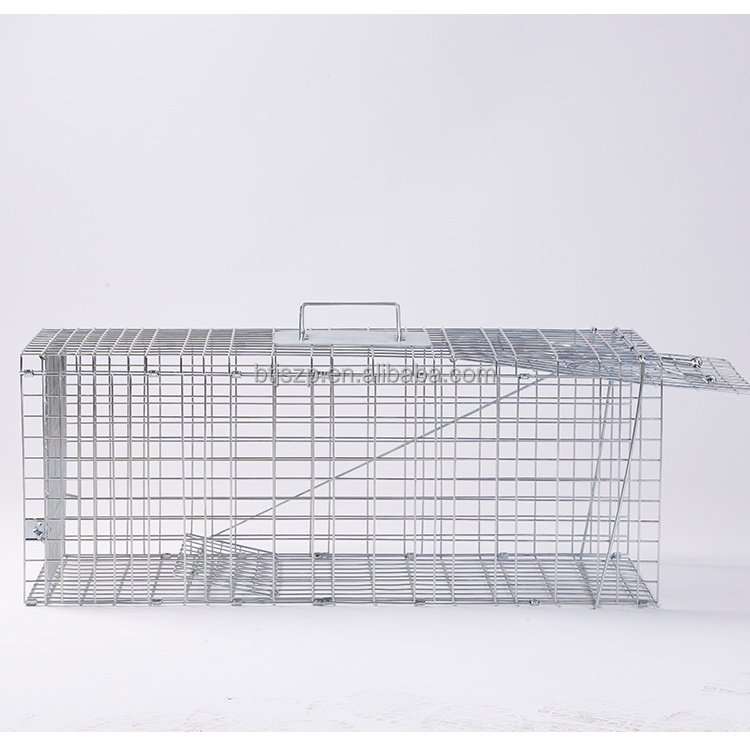 Humane rescue cage stray dog Stray cat cage trap cage with automatic lock