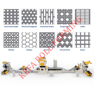 Manufacturer of board production line with corrugated roof sheet making machine and perforated sheet machine