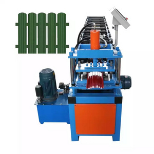 Palisade fence post machine devils fork fencing post making machine