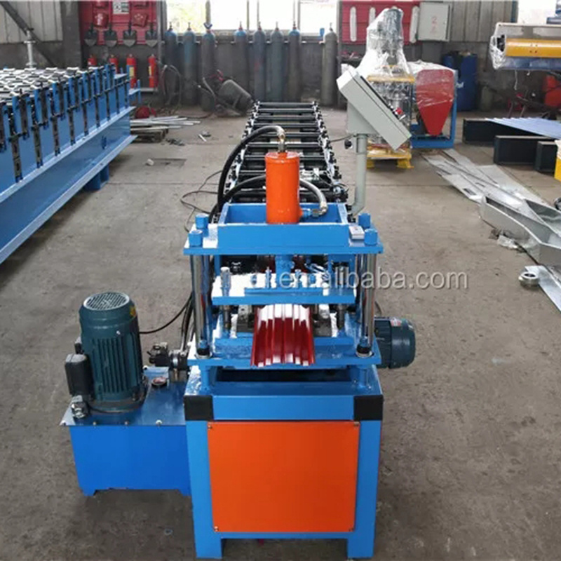 Color Steel Metal Building Palisade Fence Panel Roll Forming Making Machine