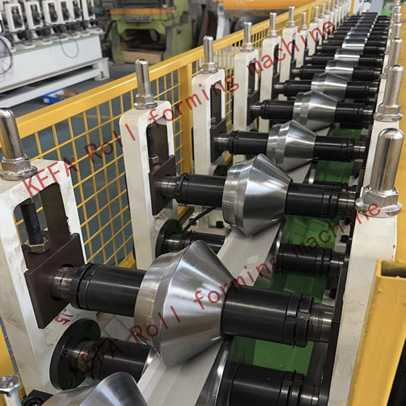 Factory Price Drip Edge Roll Forming Machine Electric Rail Forming Machines Galvanized Panel Strip Drain Filter Roll Former