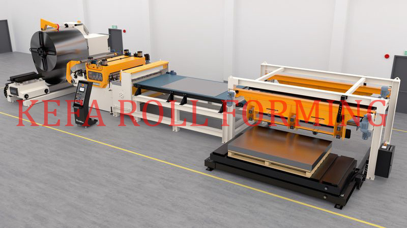 heavy duty cut to length line coiler decoiler uncoiler decoiler machine steel coil cutting and slitting machine