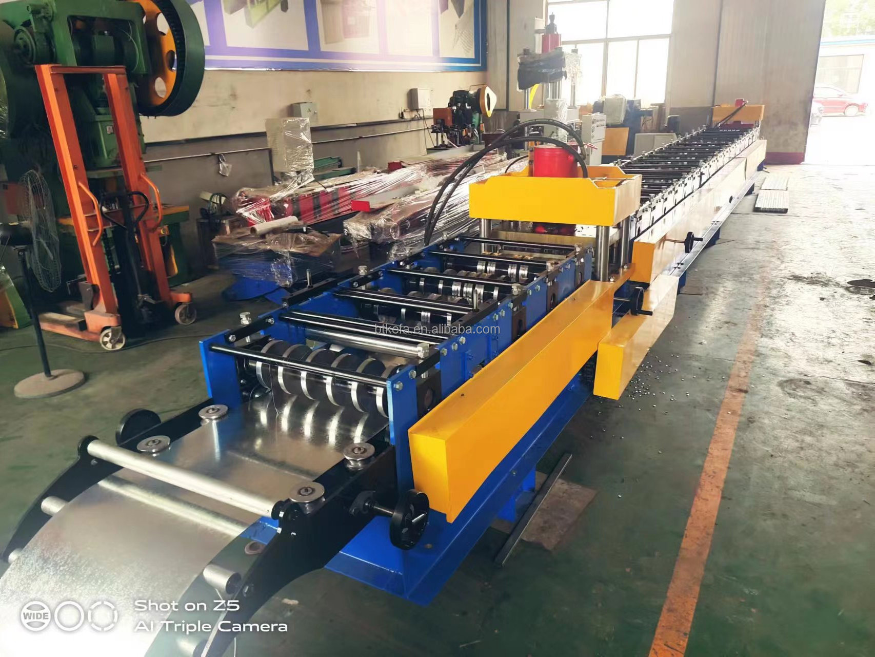 Scaffolding Deck Roll Forming Line Machine Scaffold Foot Panel Roll Forming Machine Scaffold Sheet Making Machine