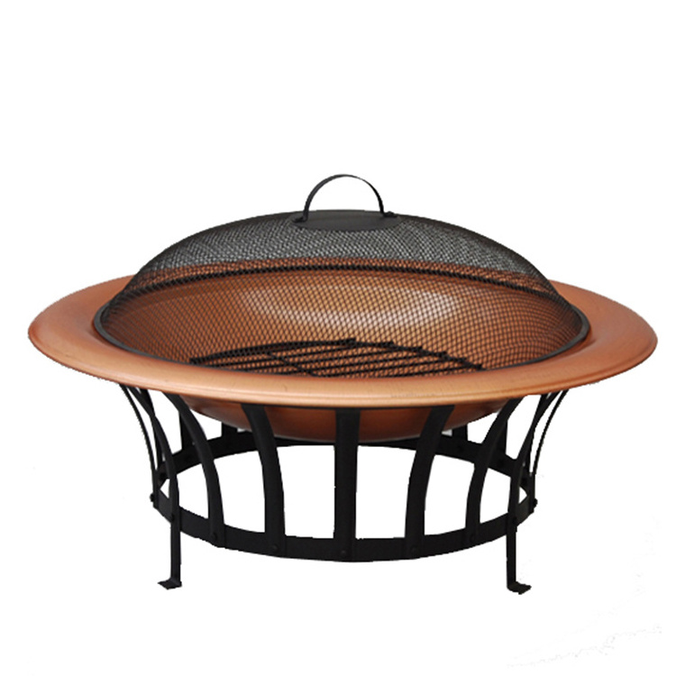 Indoor Outdoor Garden Wood Burning Fire Pit Table Top Heater Fire Pit Bowl Outdoor Fire Pit Large Bonfire Wood Burning