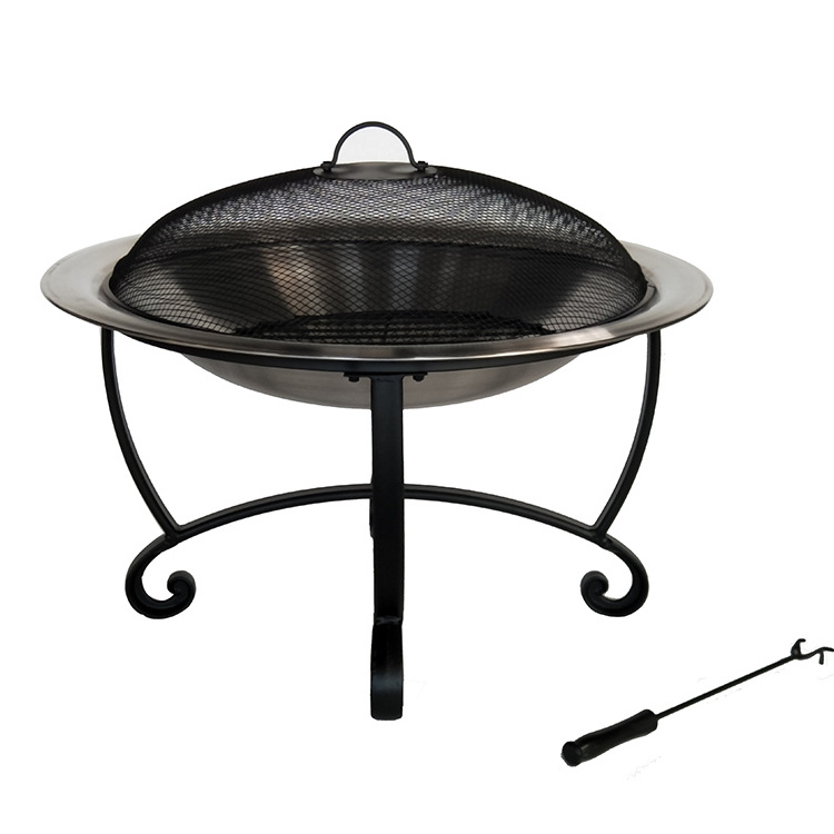 Corten Steel Outdoor Fire Pit Ring Natural Gas Fire Pit Stainless Steel Use In The Outdoor Of The Camping Fire Pit