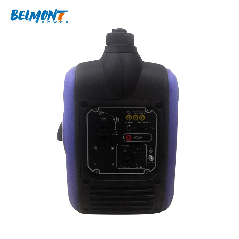 Quiet Small Generator Portable DC Output 12V 8.3A 2KW Petrol Generator power Gasoline Inverter Generators