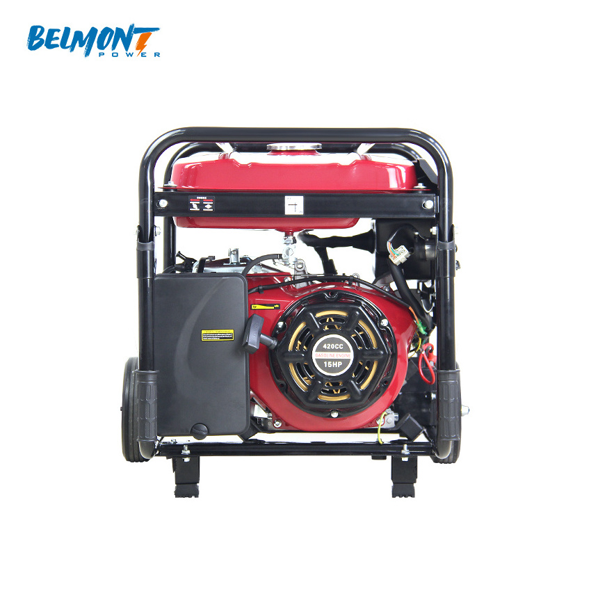 Gas Generator 5kw 5000watt 5.5kw Silencer 110V 220V 380V Electricity Gasoline Generator