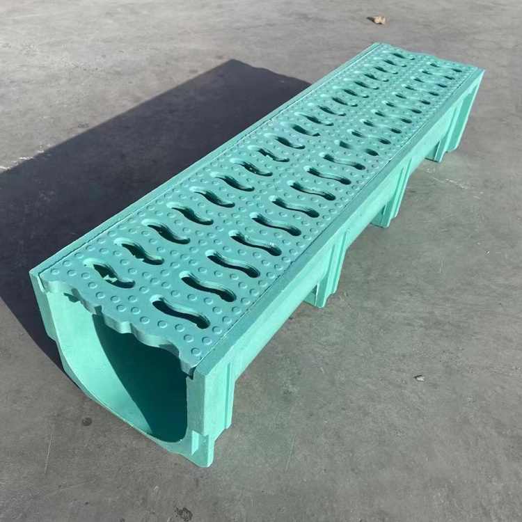 Hot Sale U Type Drain Polymer Concrete Drainage Channel Rainwater Drainage Ditches