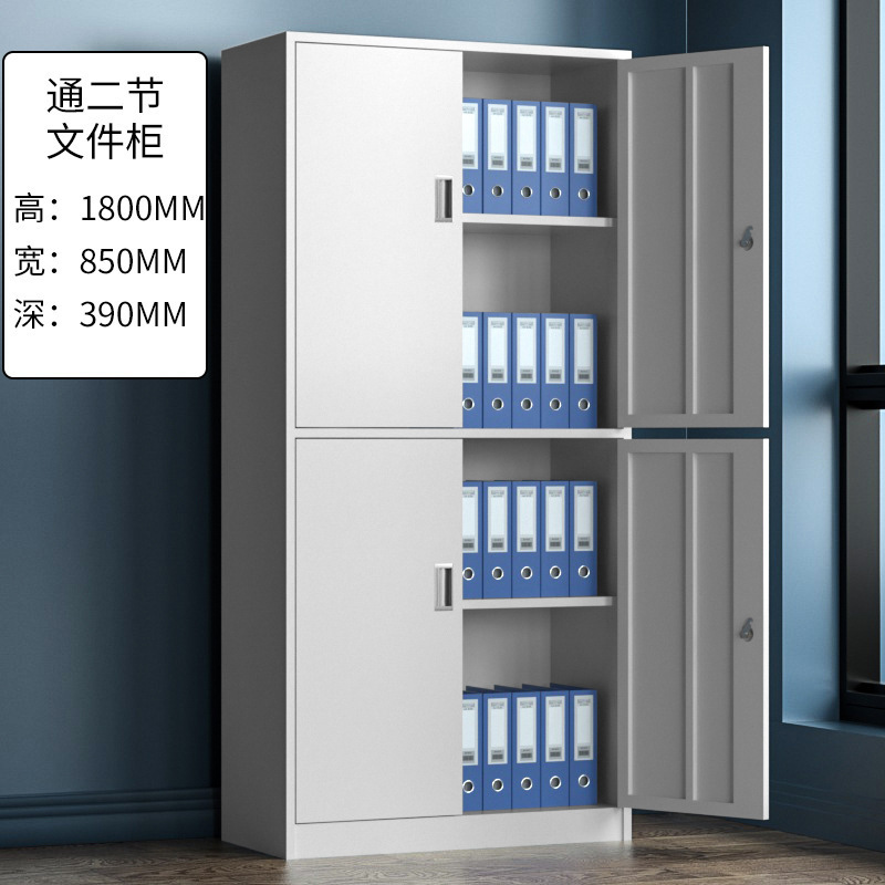 Office furniture Office Metal Tall Garage Storage cabinet Adjustable Shelves Locking 2 Doors steel Filing Cabinet