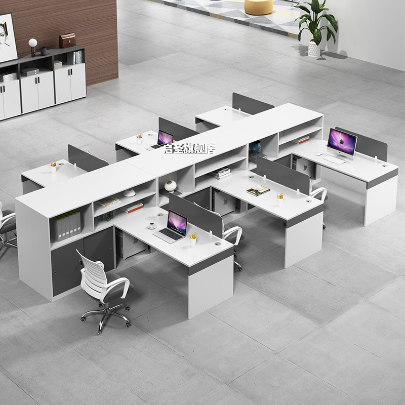 YGZ27 Modern design desk modern office workstation vertical commercial furniture computer desk position table