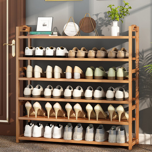 XJ01 Amazon best seller  5 tiers 70cm shoes racks bamboo organizer shoes cabinet cheap price large shoes cabinet