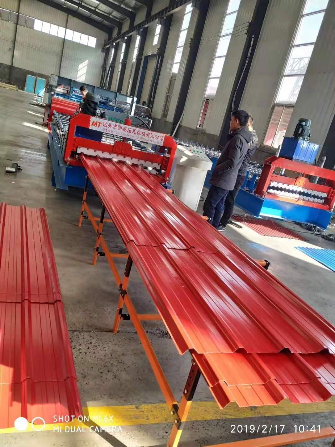 Sell like hot cakes South Africa Glazed Tile Making Ridge Metal Siding Corrugated Sheet IBR Roof Roll Forming Machine