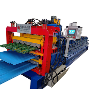 MingTai roof tile making machine metal bending machine roll forming