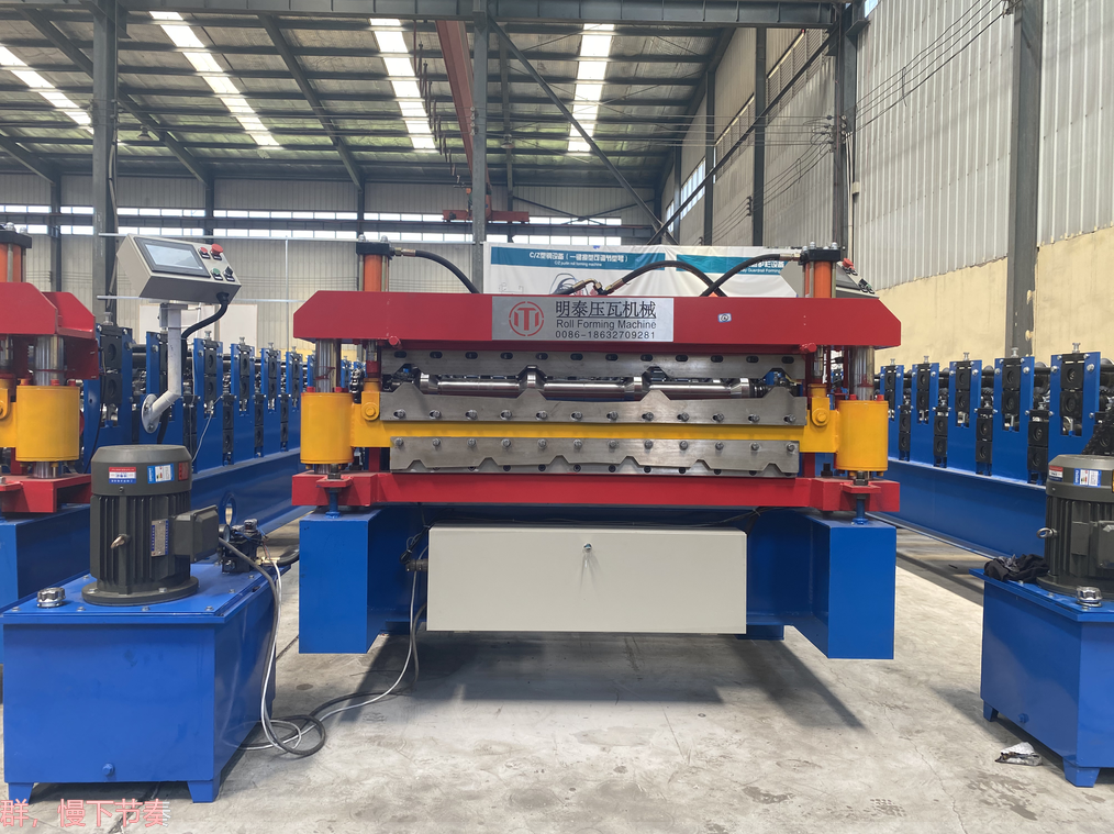 roofing panel roll forming machine r panel  roof making machine