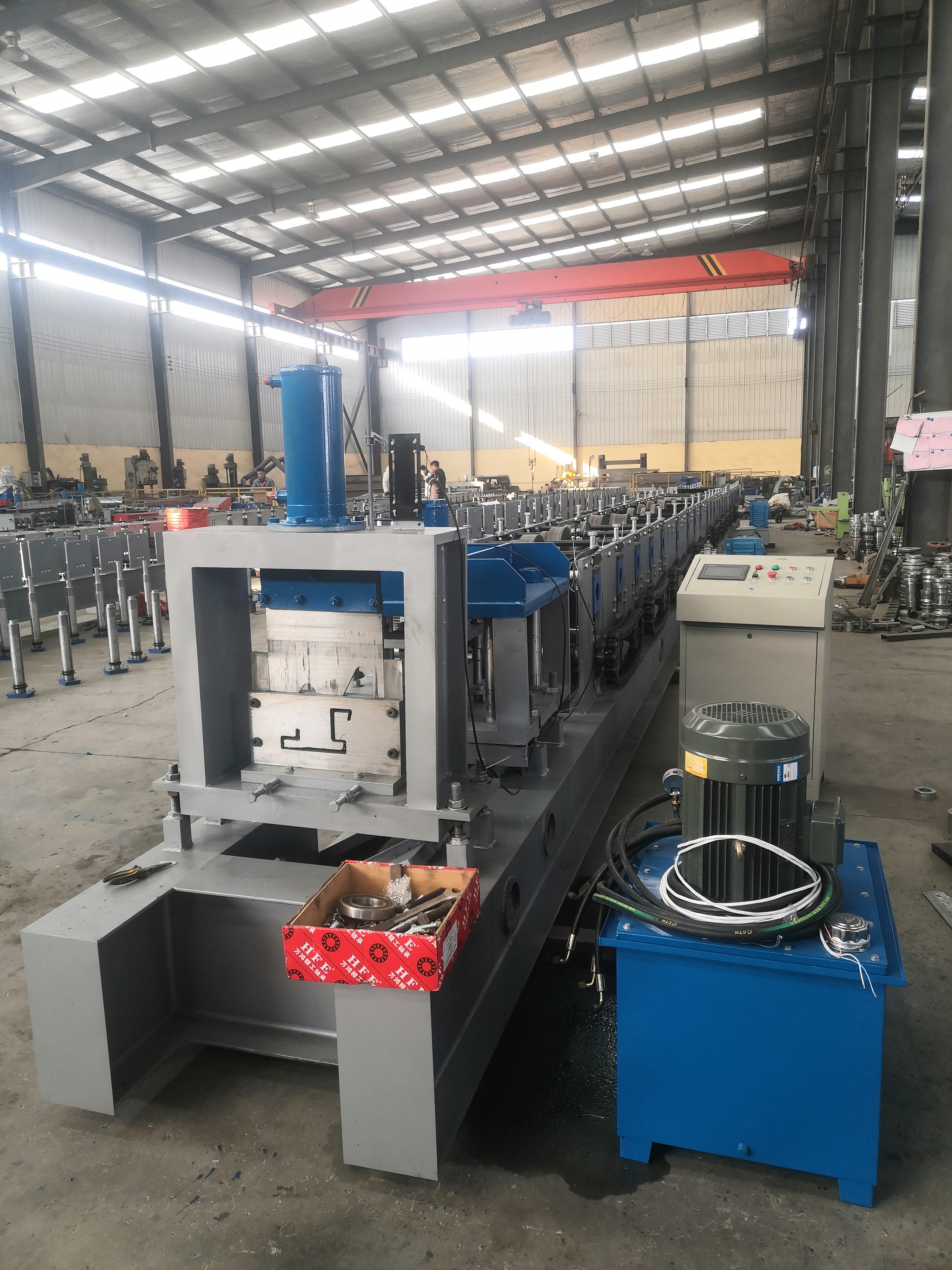 Latest roof beam tile making machine roofing sheet making machine