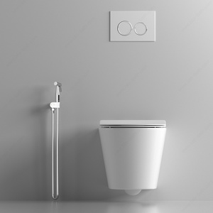 BTO Luxury Rimless Type Bathroom porcelain Sanitary Ware Toilet bidet Wall Hung Wc commode wallhung Toilet