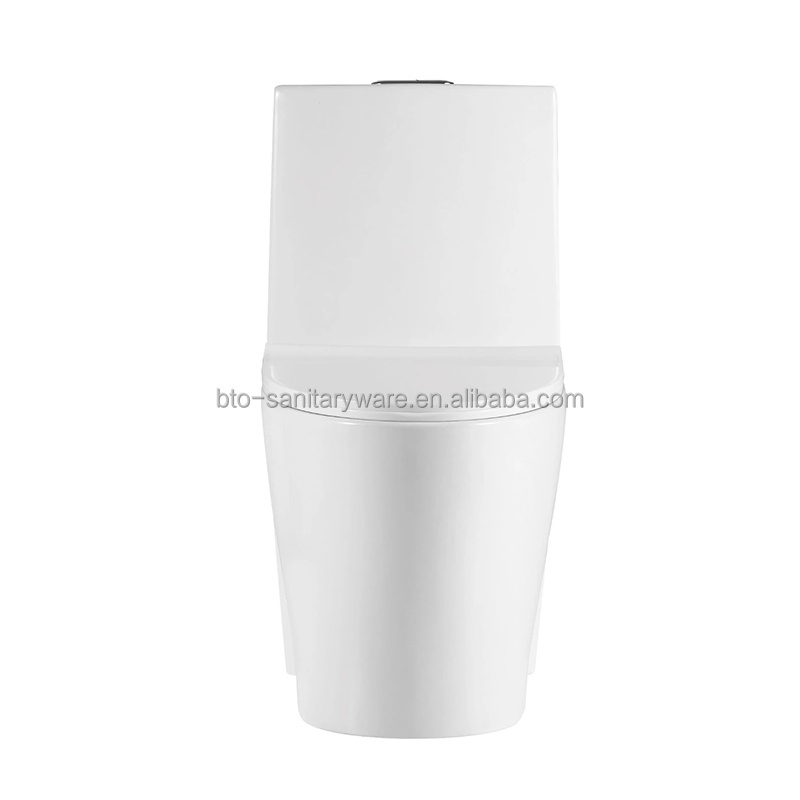 BTO Modern Hot Sale Hotel Bathroom wc p-trap toilet Bowl White Ceramic One Piece Toilets