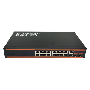 CKD/SKD POE Switch,Gigabit 8/16 Port POE Switch with 2 SFP and 1 UTP port,Gigabit POE Switch