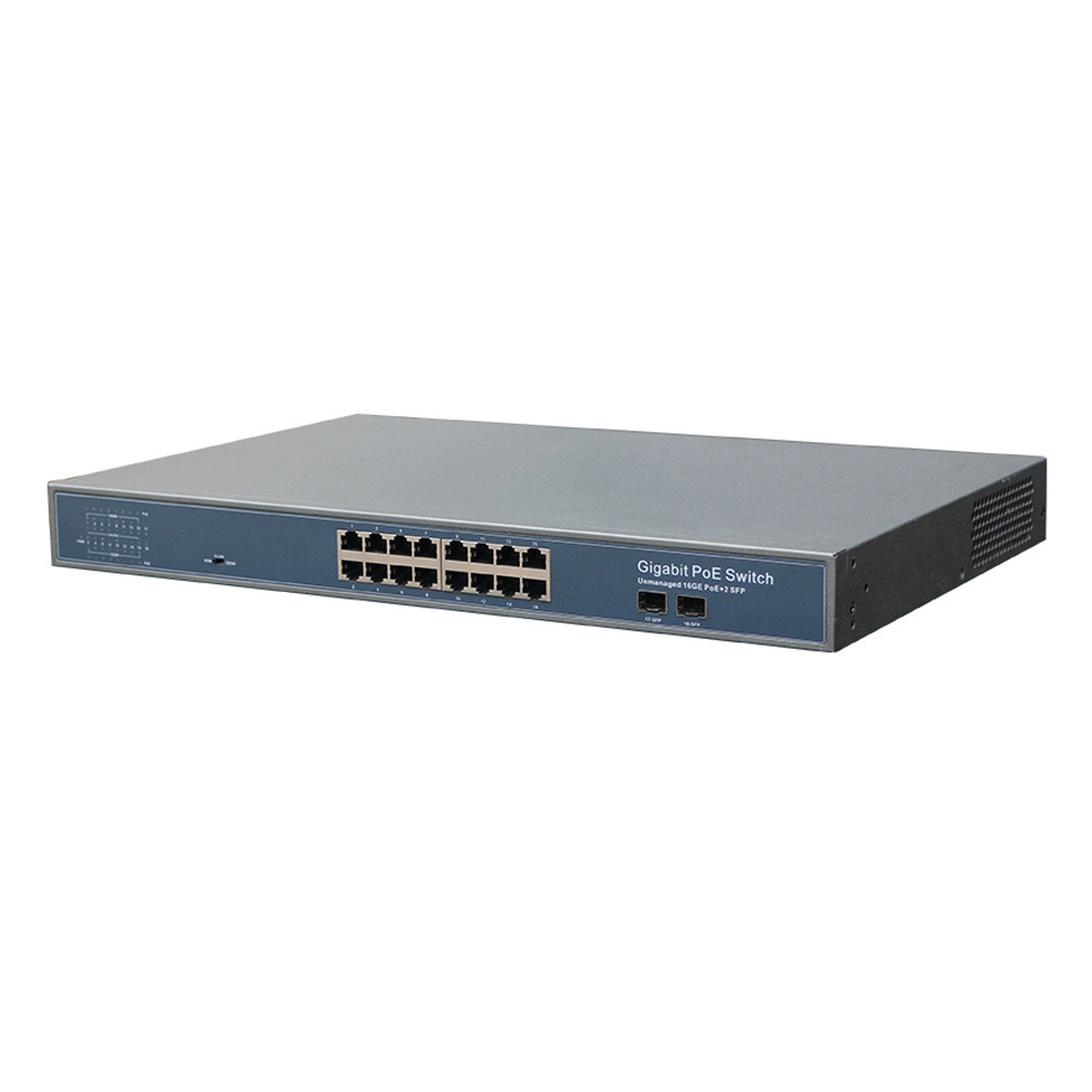 BTON 16 port gigabit poe switch 12v