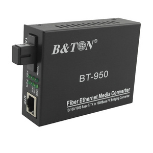 Gigabit optical fiber ethernet media converter, BT-950GS-20