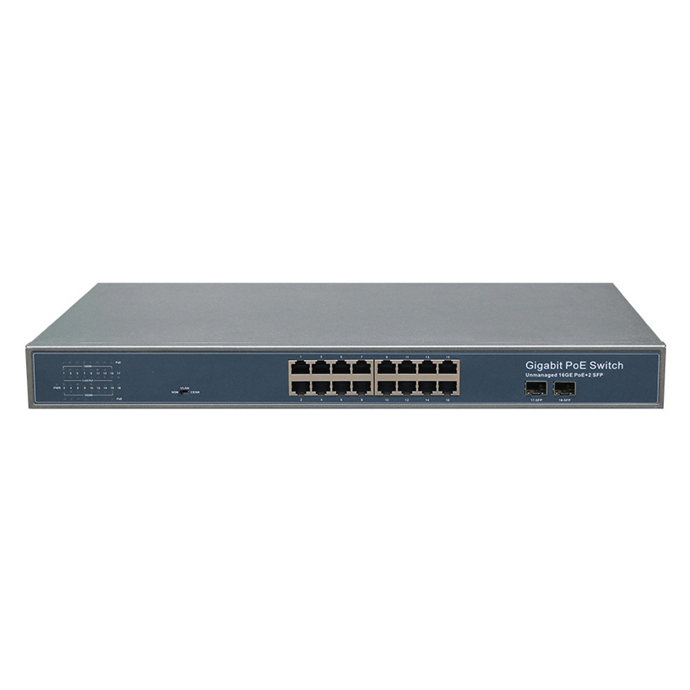 BTON 16 port gigabit poe switch 12v