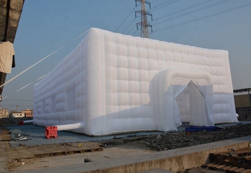 30 Buyers LED light inflatable event cube tents inflatable wedding tents inflatable tent house nightclub for rental