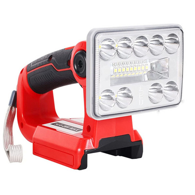 3 inch 18V Cordless LED Work Light for Crafts man 14.4-20V Lithium Battery Portable Lantern Outdoor Flashlight with USB Output