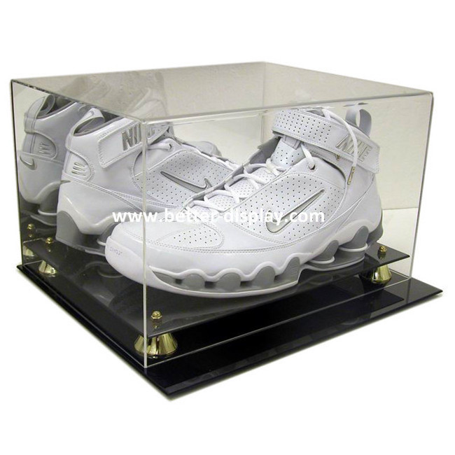 custom acrylic clear shoe display case