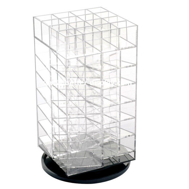 wholesale acrylic 6 tires floor display stand for nail polish bottle