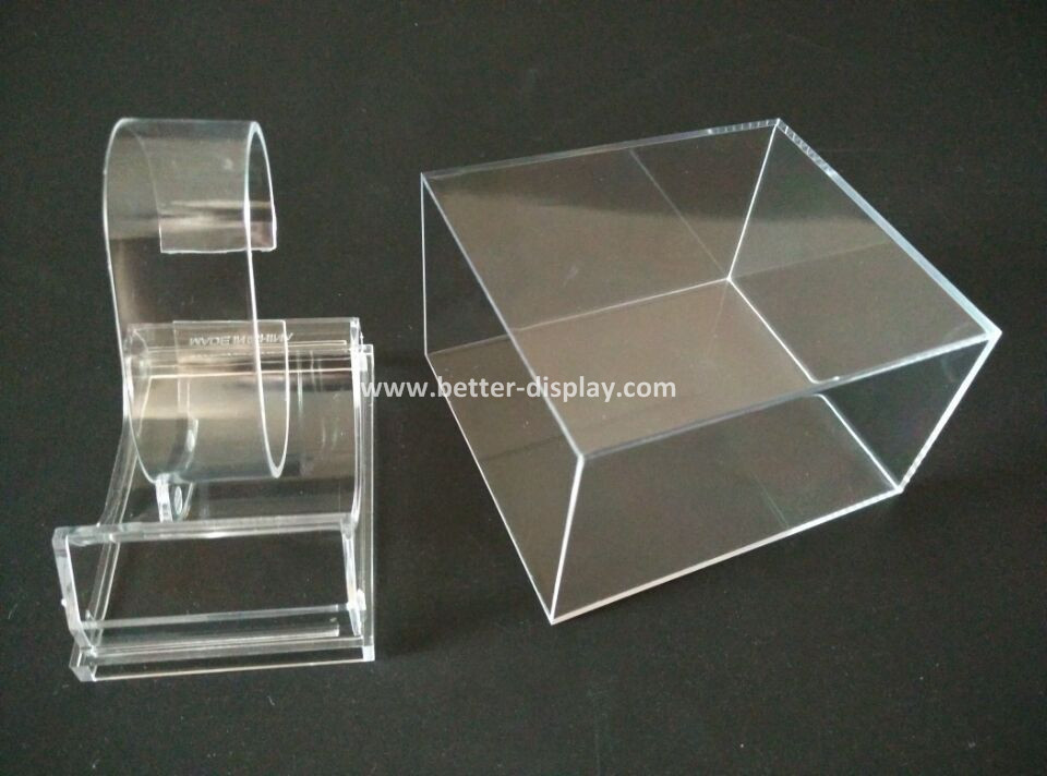 custom acrylic clear plastic watch box