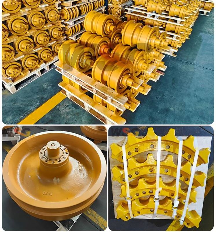 EX270 EX300 Carrier Top Roller for Hitachi Construction Machinery Excavator Undercarriage Parts